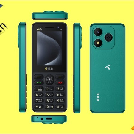 GDL Go 4G Button Phone (Green)