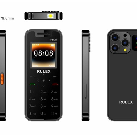 Rulex Button phone (Black)